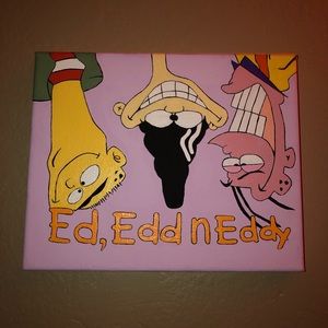 ed edd n eddy canvas painting